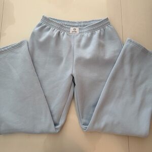 Parke Tonal Collection fleece boxer sweatpants in Ice XS